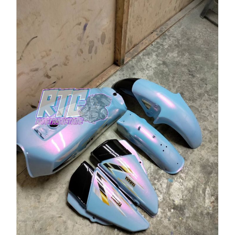 Body Set Yamaha RX King Edisi Custom Warna Bunglon Bodi Set RX King Bunglon