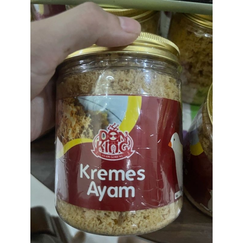 

Kremes Ayam Asli Tabur Daging Ayam