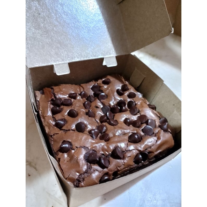 

Brownies Panggang Mini - Fudgy Brownies 10x10