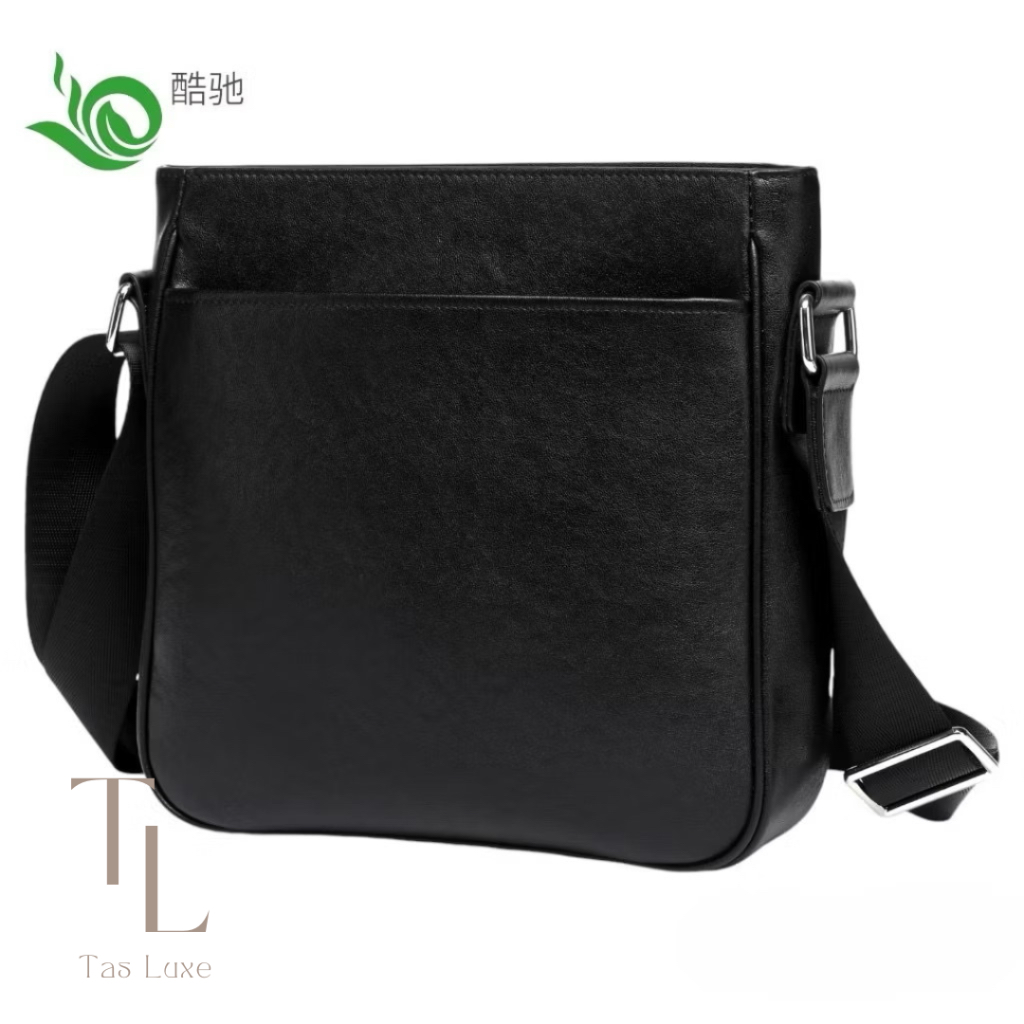 Tas selempang pria kulit sapi import / Tas selempang berkapasitas Besar