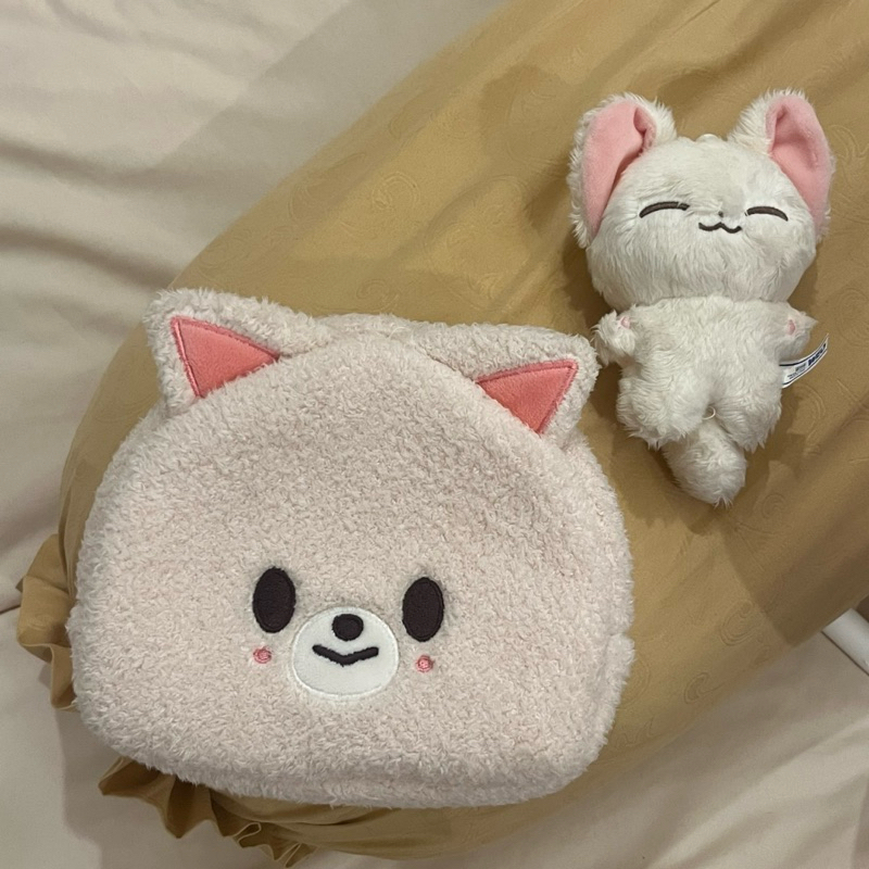 face pouch skzoo foxiny doll 10 cm stray kids jeongin