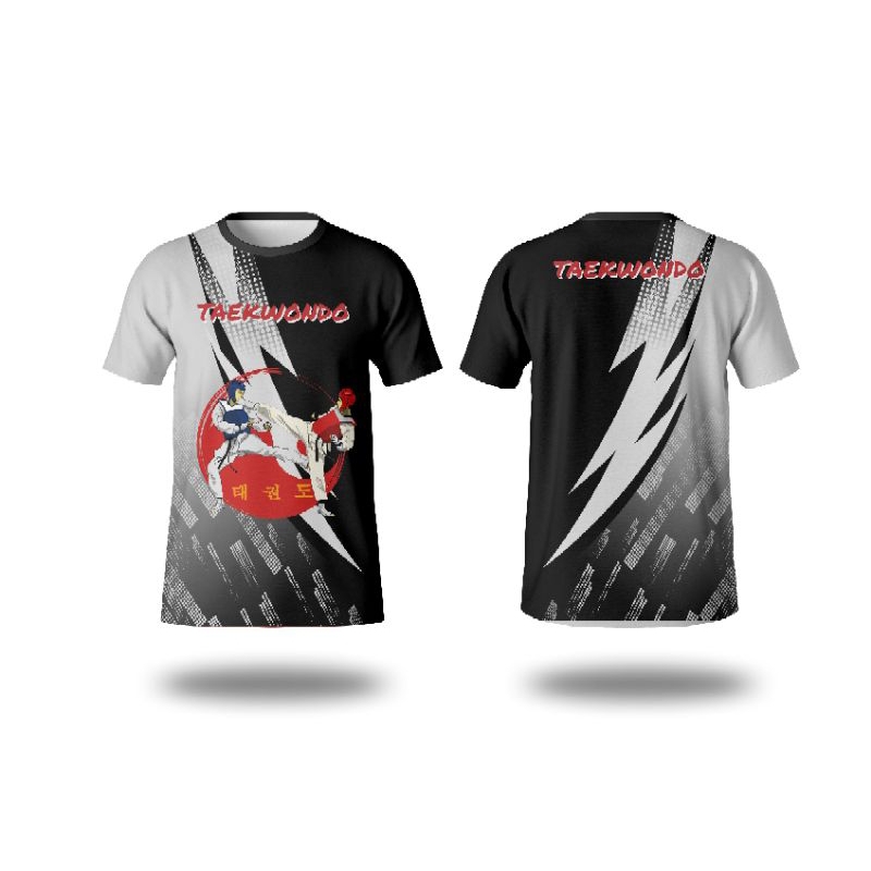 Kaos Jersey taekwondo full print