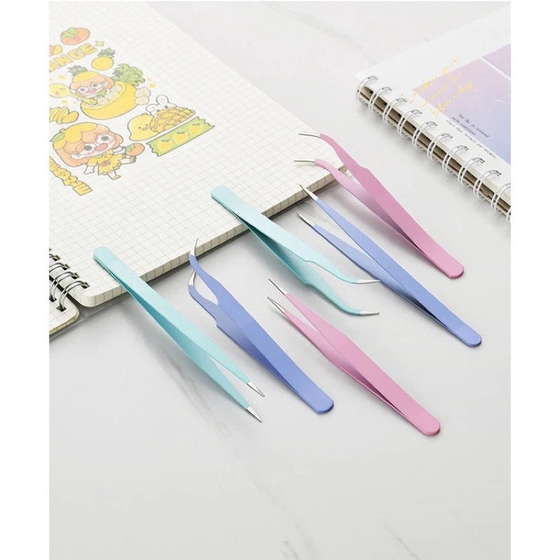 Pinset Lengkung Bulu Mata / Pinset Eyelash