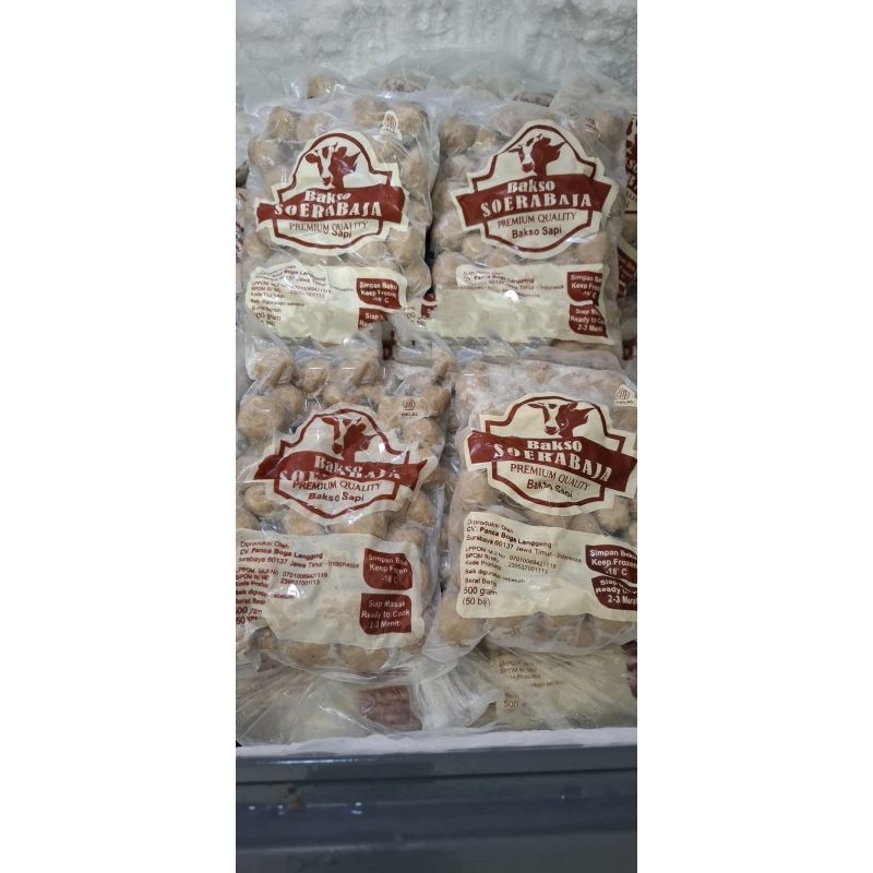 

BAKSO PREMIUM SOERABAJA ISI 50 BIJI