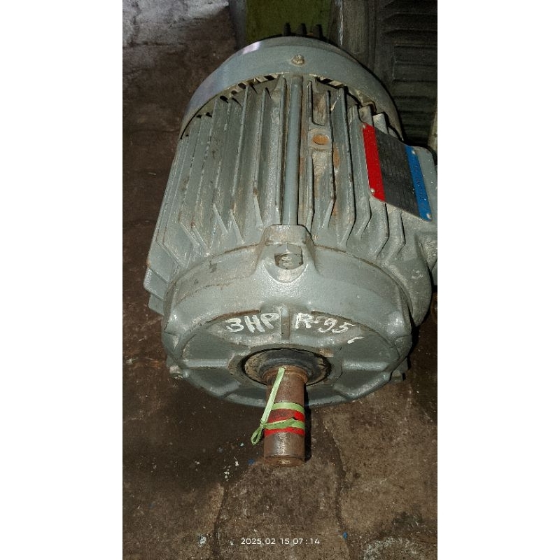 Dinamo Motor Listrik Pabrik 3 Phase 3 Hp Rpm 950 'Merek Tatung' Dijamin Lilitan Asli Full Tembaga Se