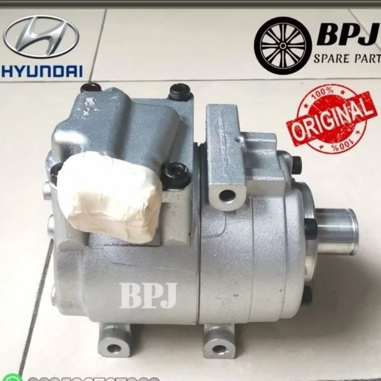 Compressor Compresor Kompresor AC Hyundai Accent Acent Avega Matrix Getz Lama Tahun 2000 2001 2002 2