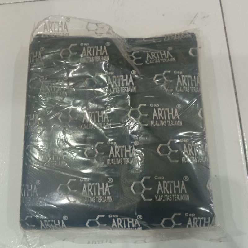 HD kresek Artha putih UK 15,24,28 hitam