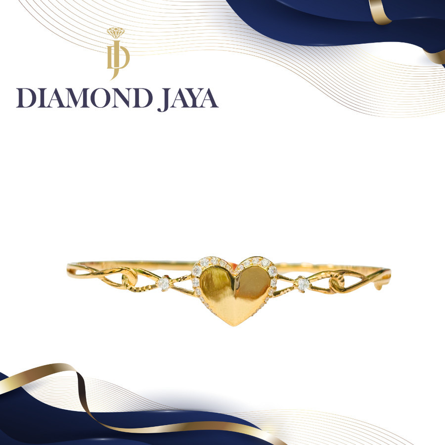 TOKO MAS DIAMOND JAYA - Gelang Emas Wanita Mata love