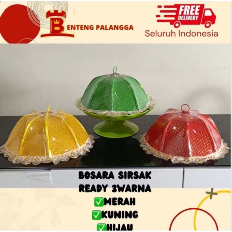 ￼Tutup Bosara Sirsak Warna Khas Bugis Makassar Acara Nikahan Hajatan