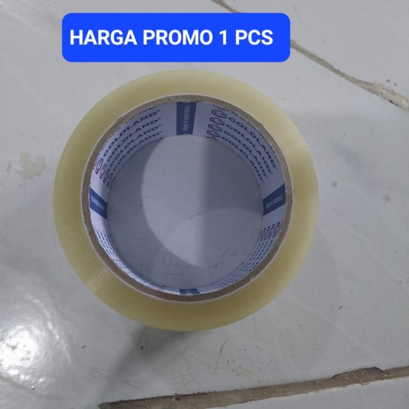 

LAKBAN GOLDLAND 1 PCS HARGA PROMO 45MM X 72 YARD