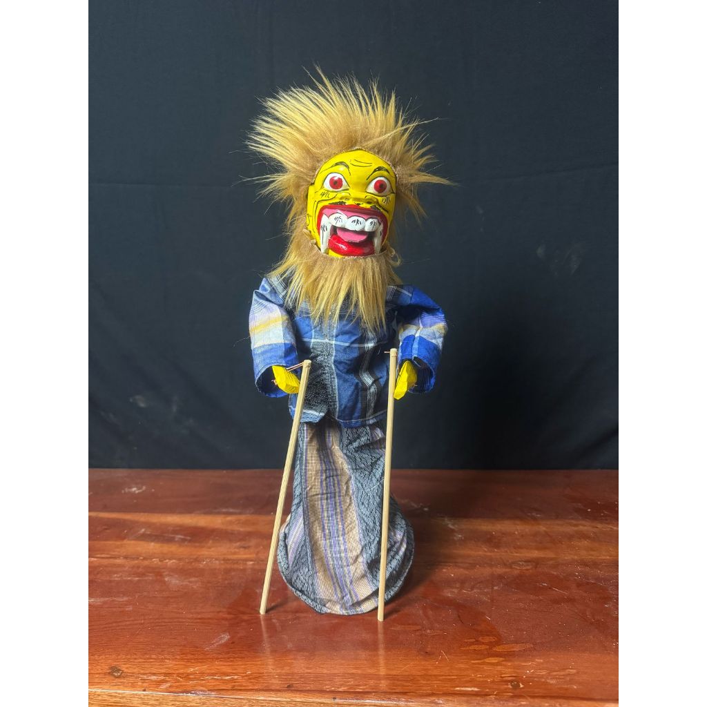 Wayang Golek Buta Melet/Ngelel Tinggi 30cm