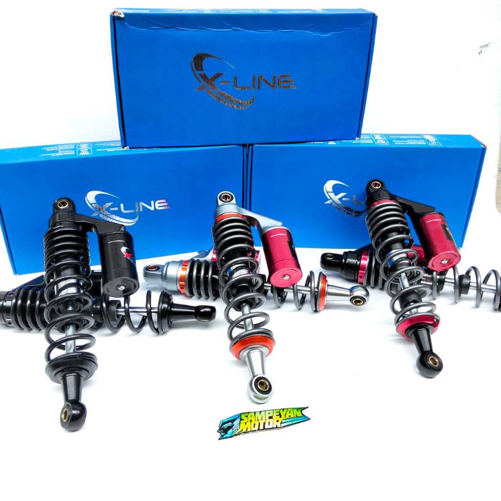 Shockbreker Skok Shock Belakang X-Line X Line Tabung Atas 280mm 320mm 340mm Jupiter Z Vega R ZR Fiz 
