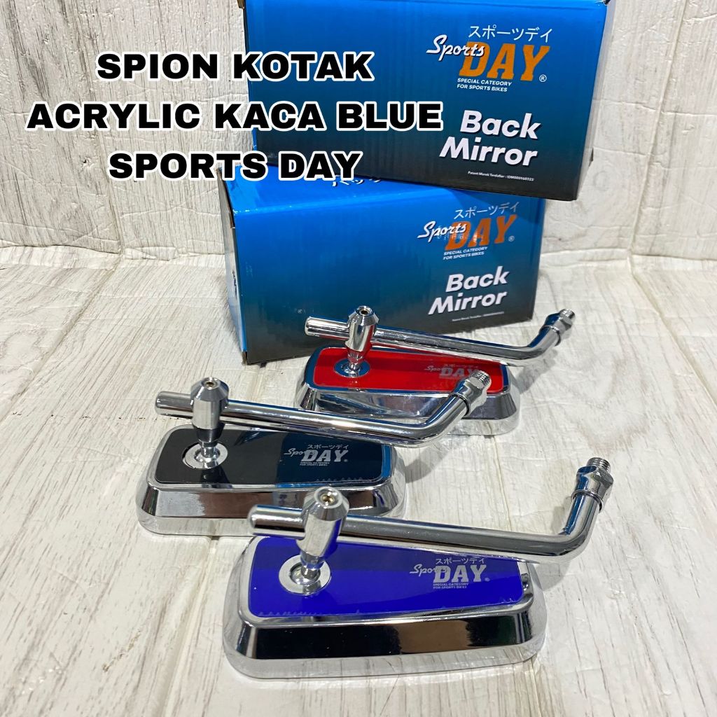 Spion Kotak Day Acrylic Drat Honda Cb Mp Tiger Gl Spion Beat Vario