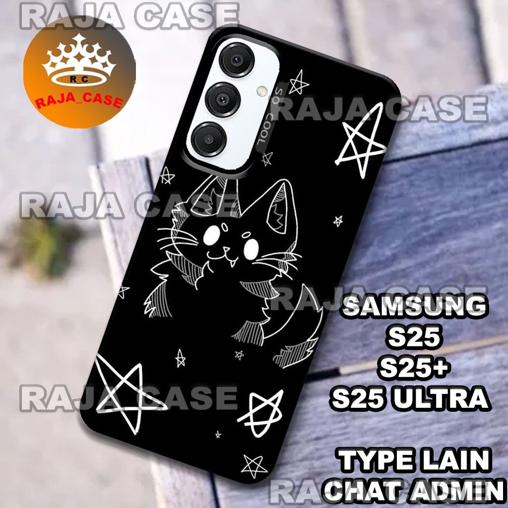 (RC11) Case hp Samsung S25 - Samsung S25 Plus - Samsung S25 Ultra/Motif Cewek Cute/case hologram Sam