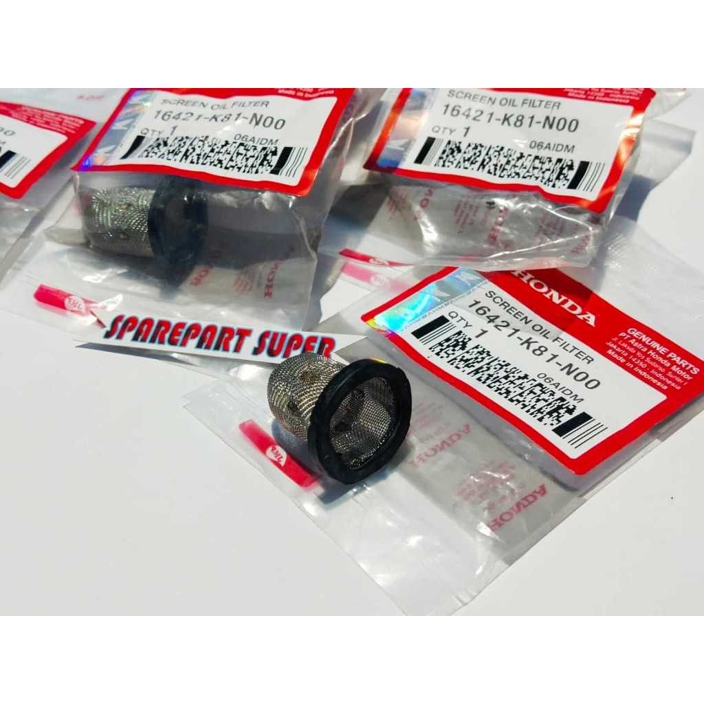 FILTER OLI BEAT F1 ESP K18, SARINGAN FILTER OLI HONDA BEAT F1 ESP, SCREEN OIL FILTER