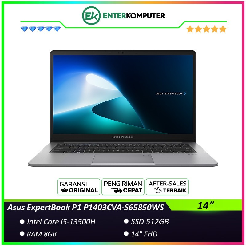 Asus ExpertBook P1 P1403CVA-S65850WS - i5-13500H RAM 8GB