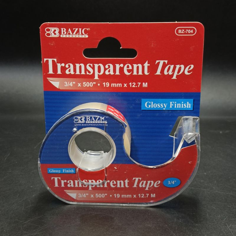 

ISOLASI BENING BAZIC / TRANSPARENT TAPE 3/4 INCH
