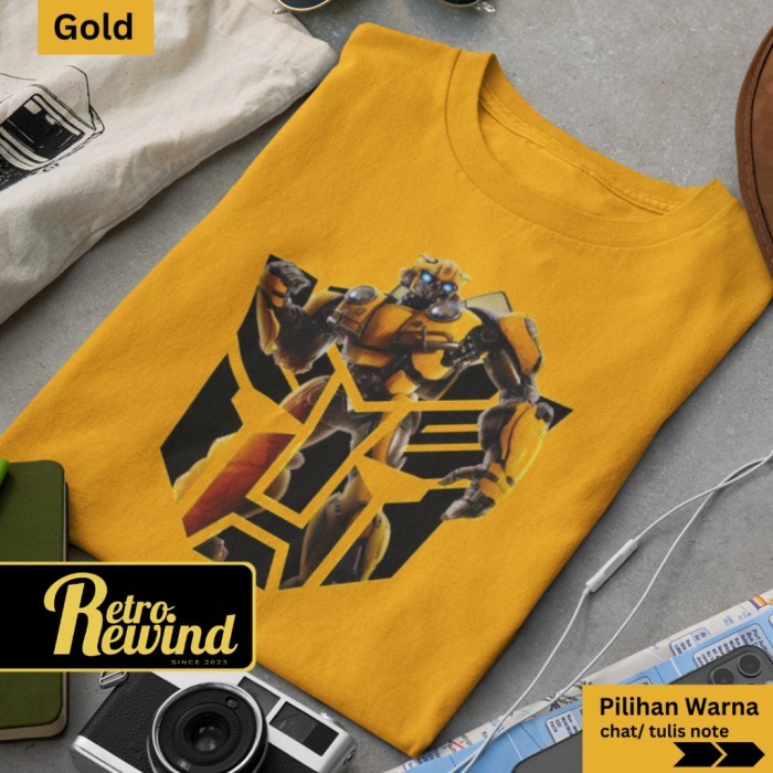 Kaos Sup3rh3ro Bumblebee Size S - 7XL Big Size Jumbo dan Kaos Anak Size XS - XL ( umur 2 - 13 thn ) 