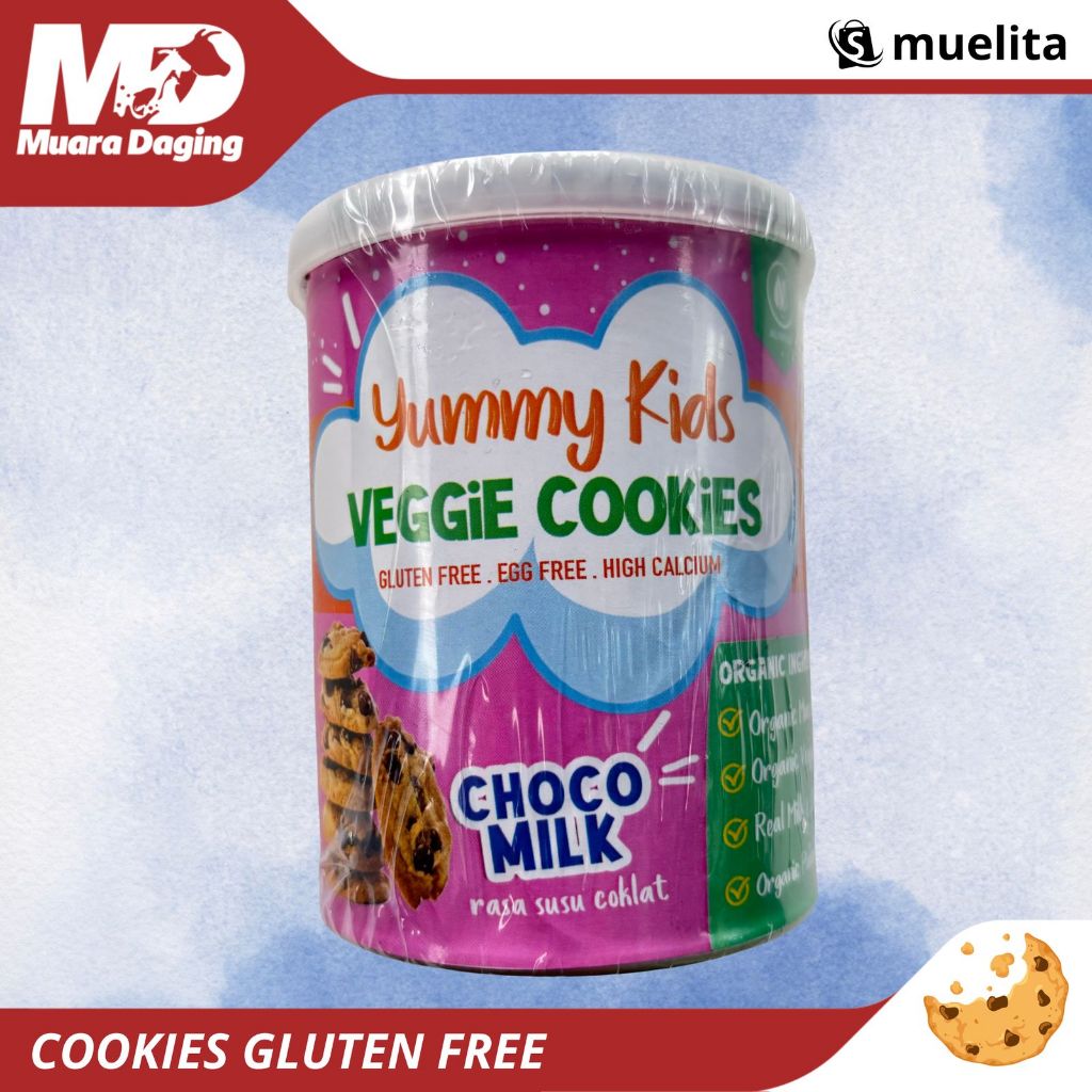 

Yummy Kids Veggie Cookies Choco Milk