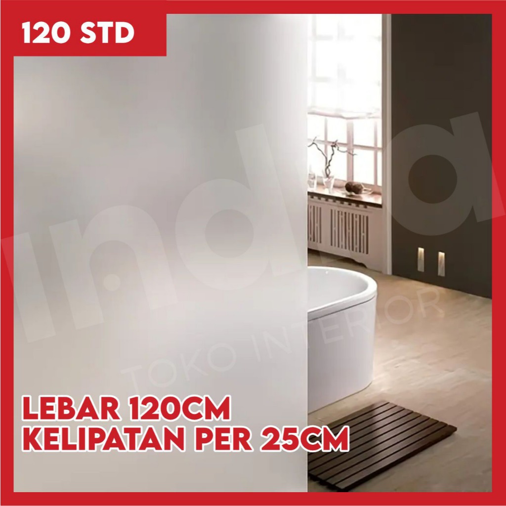 STICKER KACA ES STICKER STICKER SANDBLAST 120CM STD