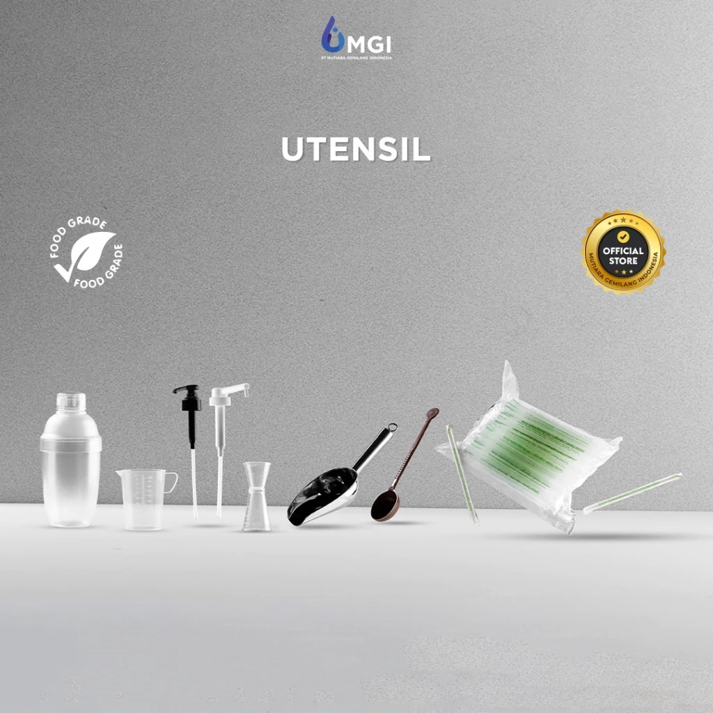 Utensil Perlengkapan Usaha Minuman Cafe (Produk MGI)