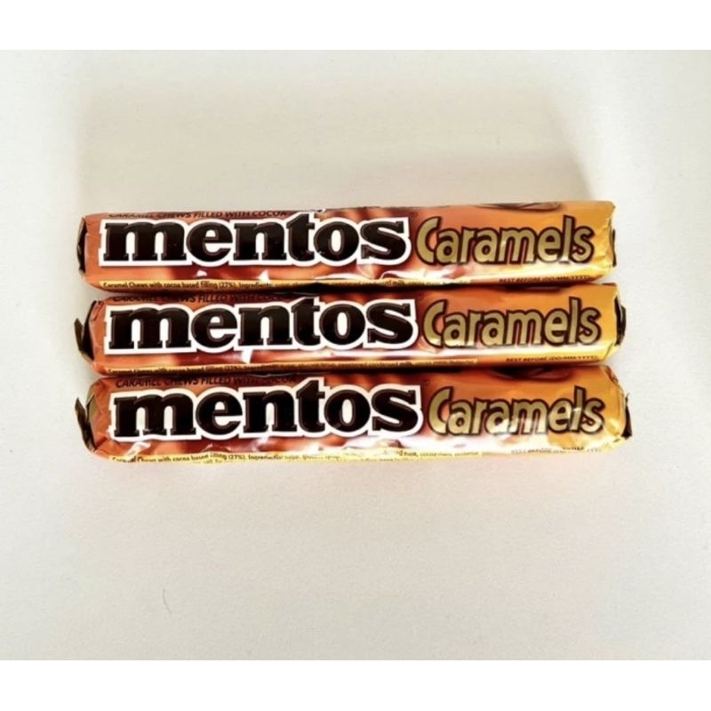 

Mentos Caramel Malaysia 37gram Satuan Atau Per Pack