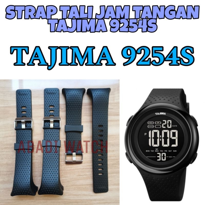 Strap tali jam tangan untuk Jam Tangan TAJIMA 9254S Tajima-9254S Tajima9254S