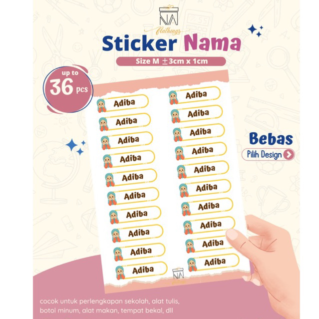 

Stiker Label Nama Anak