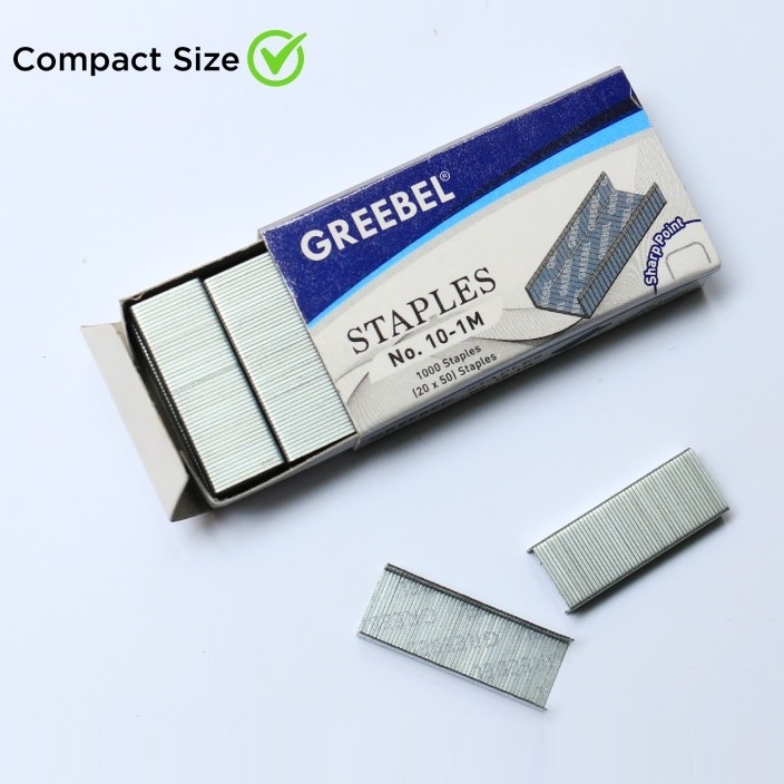 

5 pcs Isi Hekter / Staples / Stapler Greebel kecil No 10