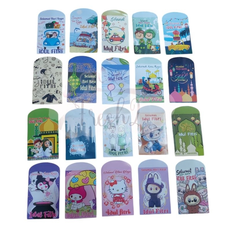 

100 pcs amplop lebaran keluaran terbaru / angpao lebaran 100 pcs