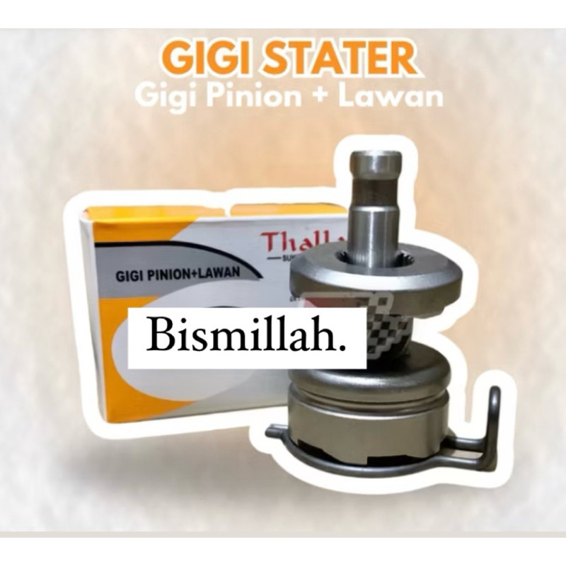 Thalland Gigi Stater Gear Stater Gigi Starter Gigi Pinion Beat FI Beat Karbu