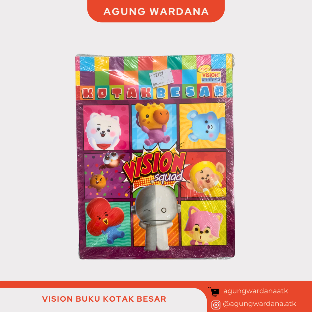 

BUKU TULIS VISION BUKU KOTAK BESAR 30 LEMBAR