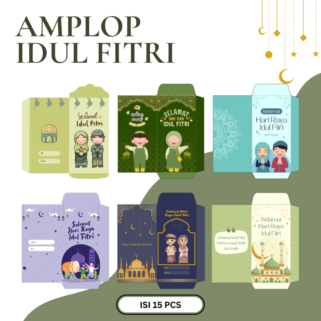 

Amplop Lebaran Idul Fitri Isi 10 PCS LOGIA STUDIOS