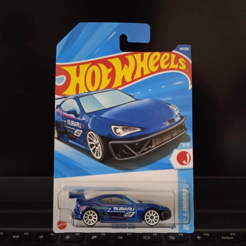 Hotwheels Subaru BRZ Pandem Biru Metallic Metalik