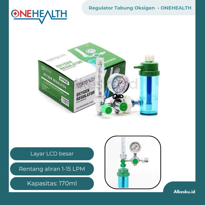 ALKESKU | ONEHEALTH - Regulator Tabung Oksigen Medis