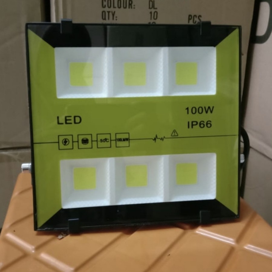 Lampu sorot Led 100 Watt 100 W Mata COB Led Floodlight