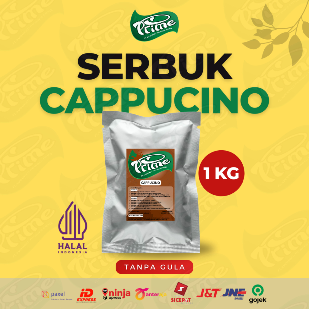 

Powder Prime Rasa Cappucino / Bubuk Minuman Tanpa Gula 1 KG - CAPPUCINO