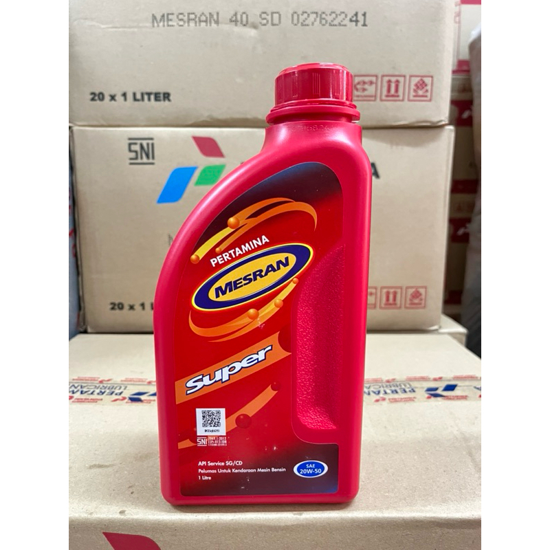 Sm Mesran super 1Liter 20w-50