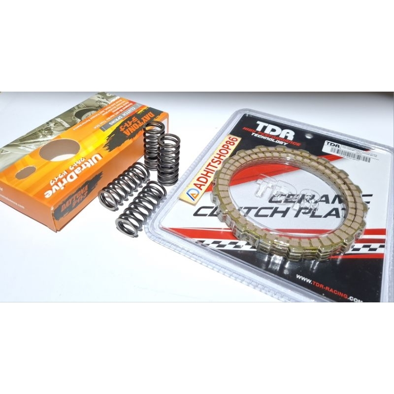 (ADHITSHOP86) PLAT KOPLING JUPITER MX 135 LAMA OLD KAMPAS KOPLING TDR JUPITER MX 135 4 SPEED TAHUN L