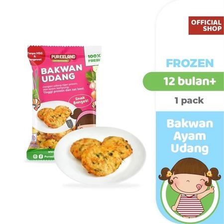 PUREELAND BAKWAN UDANG 12+ / BAKWAN ANAK