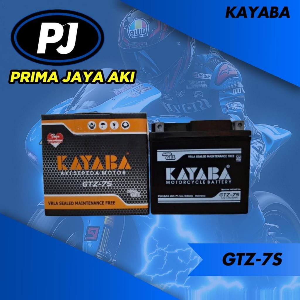 Aki Motor NMax PCX Vario 150/160 Aki Kering Bergaransi, Merk : KAYABA GTZ-7S MF