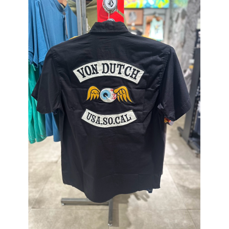 VONDUTCH baju kemeja workshirt 1421 bordir NEW ORIGINAL 100%