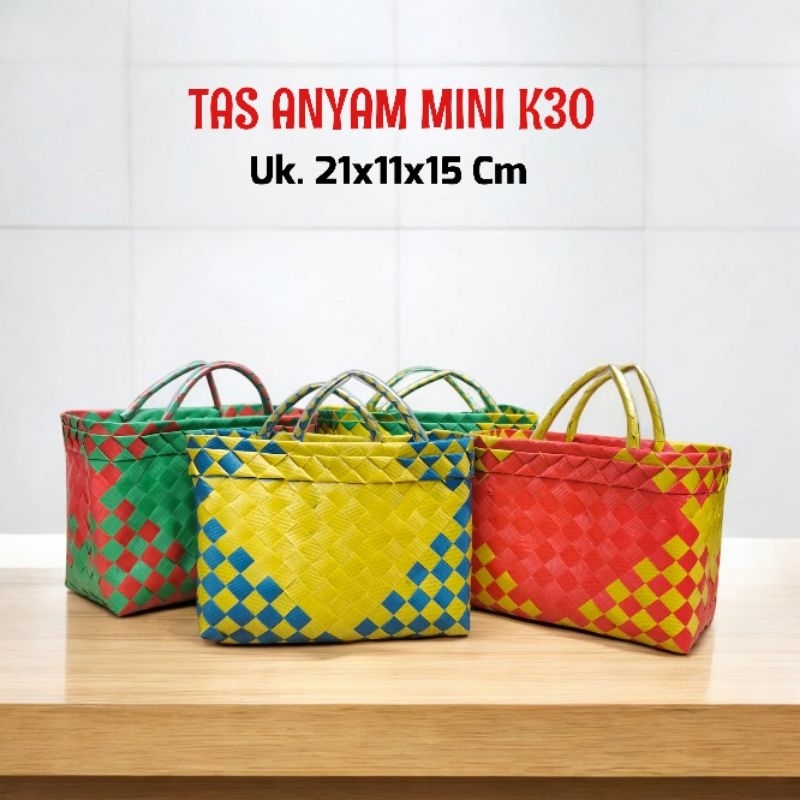

Tas Anyam Mini K30 Tas Hampers Tas Souvenir