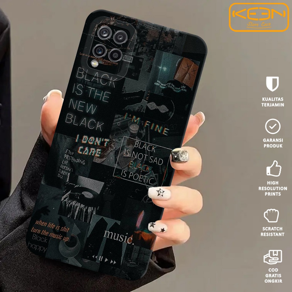 Case Samsung A12/M12 - Softcase Samsung A12/M12 Case Procamera Motif Aesthetic - Casing Hp Samsung A