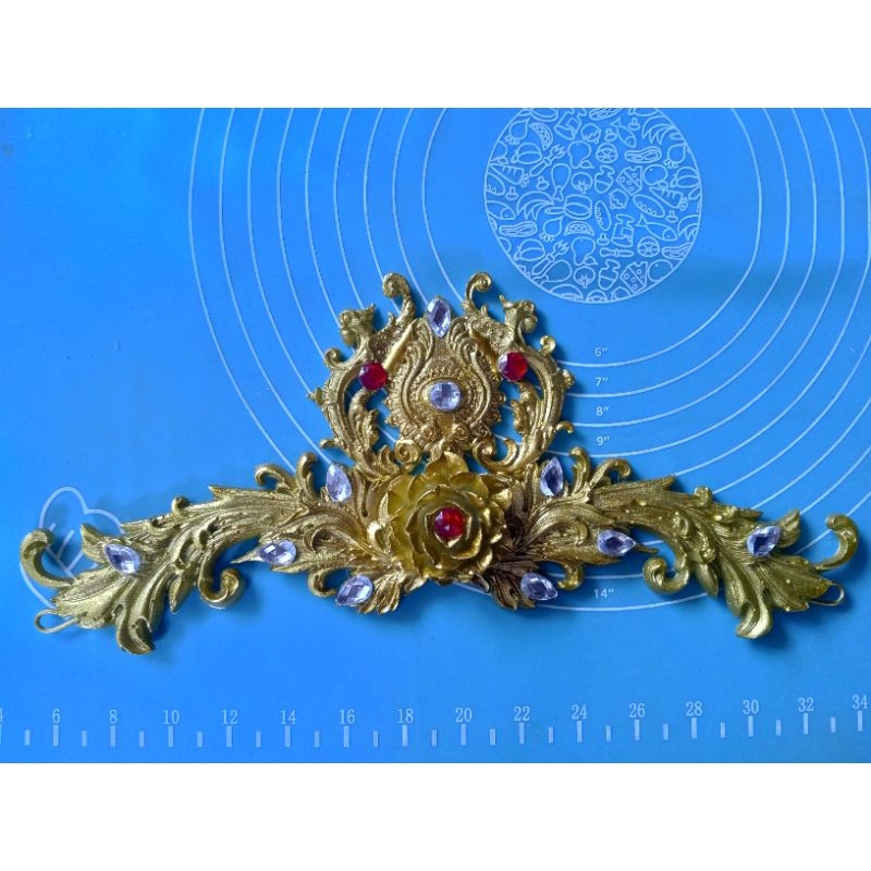 siger, tari, jaipong, aksesoris tari, mahkota, hiasan sanggul, keperluan tari, hiasan jidat