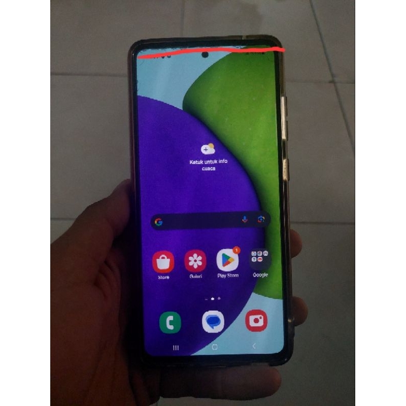 samsung galaxy a52 second