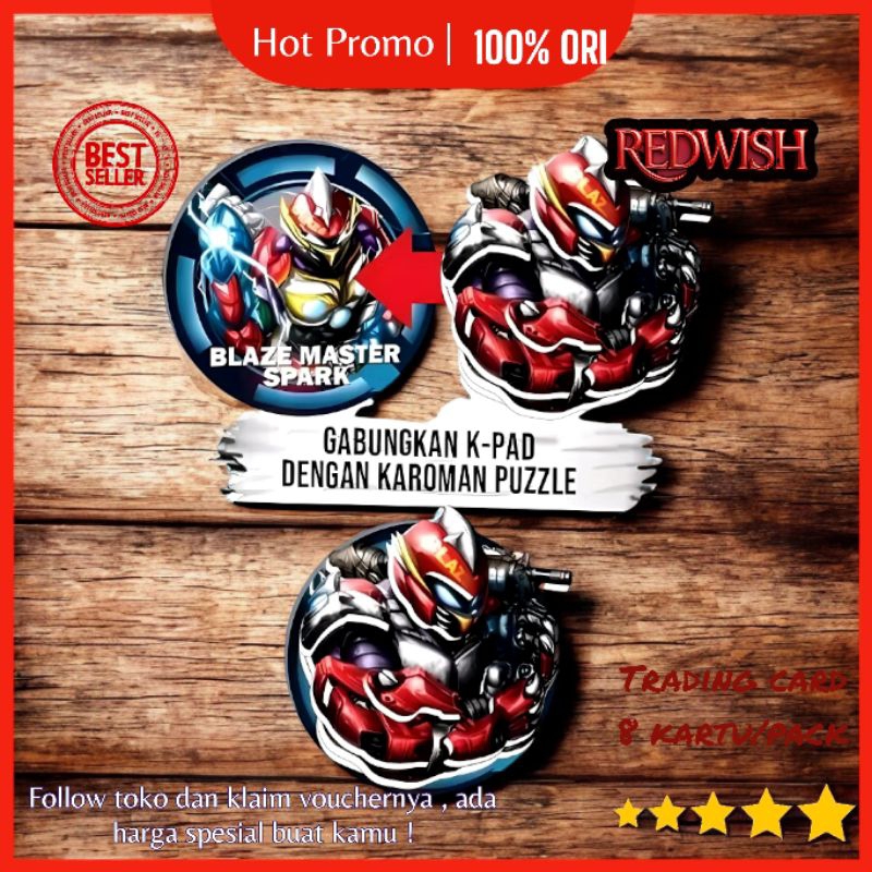 KPAD alas tambahan KAROMAN CRAZY BIRDS victory superstar terbaru 1 box 30 pcs