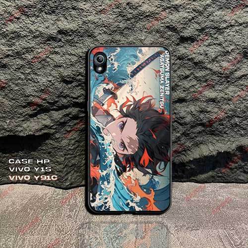 CASE VIVO Y91C / VIVO Y1S SOFTCASE HP VIVO Y91C CASING VIVO Y1S - CESING PREIMUM GLOSSY MOTIF DEMON 