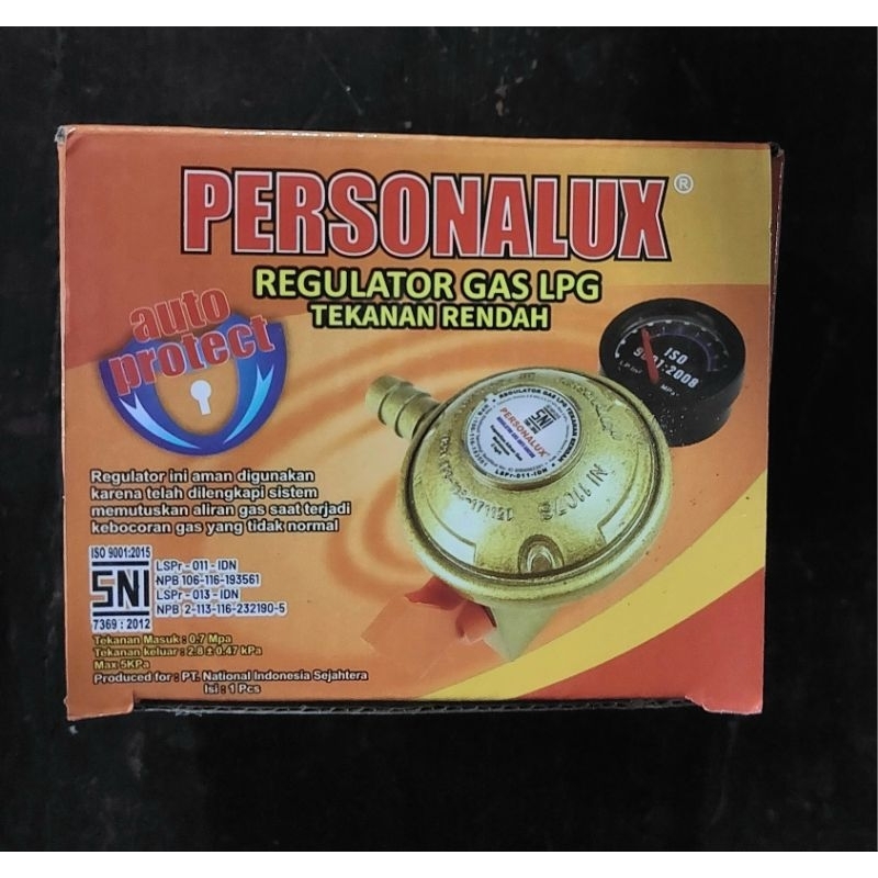 Regulator Gas LPG Personalux