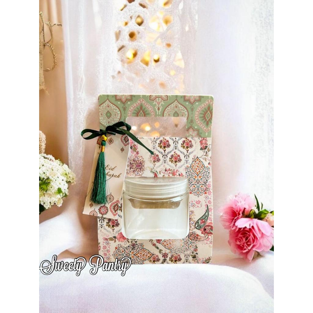 

10PCS - Box hampers Lebaran kotak packaging Sleeve Toples jar Idul Fitri